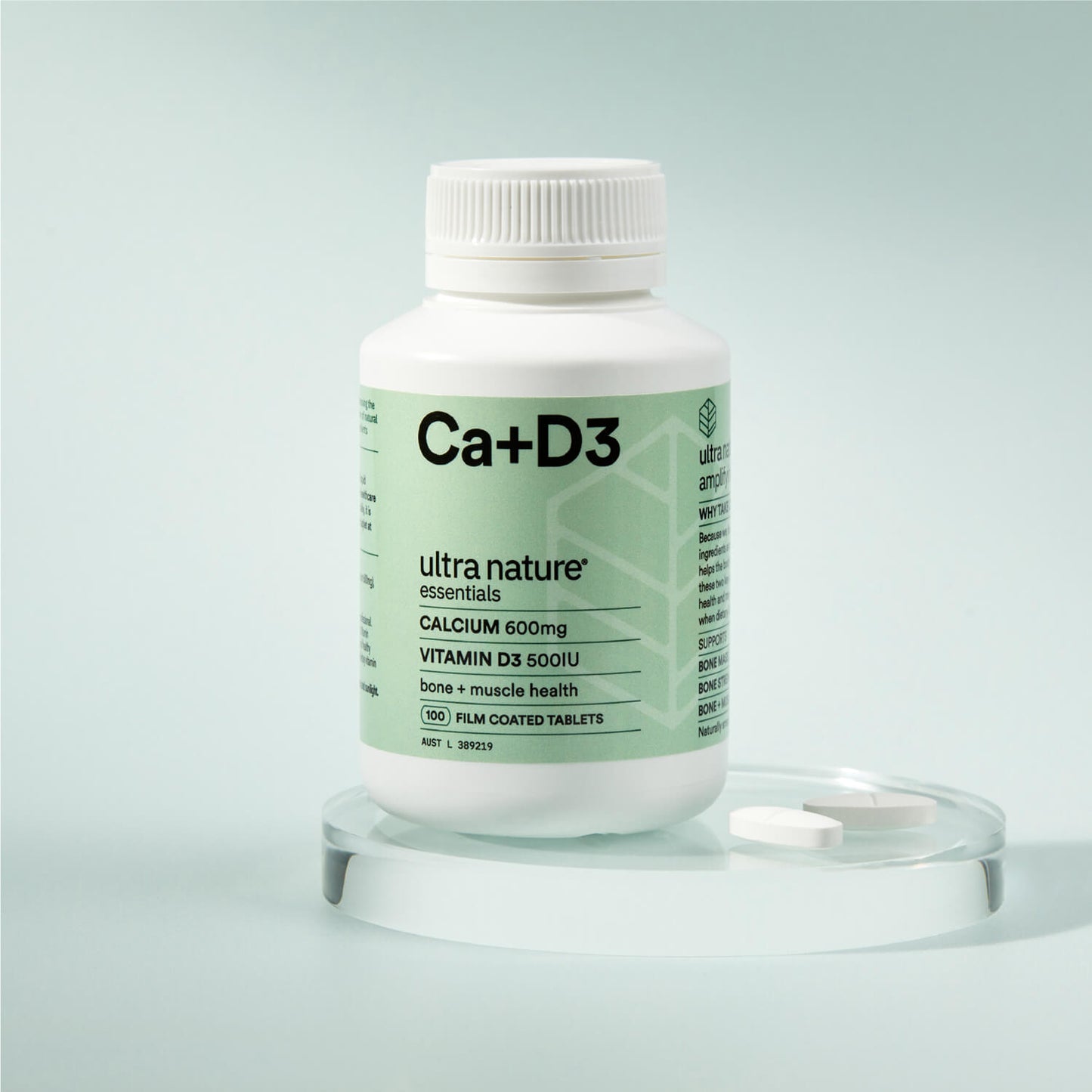 CALCIUM VITAD3 TB 1000MG-400U 100