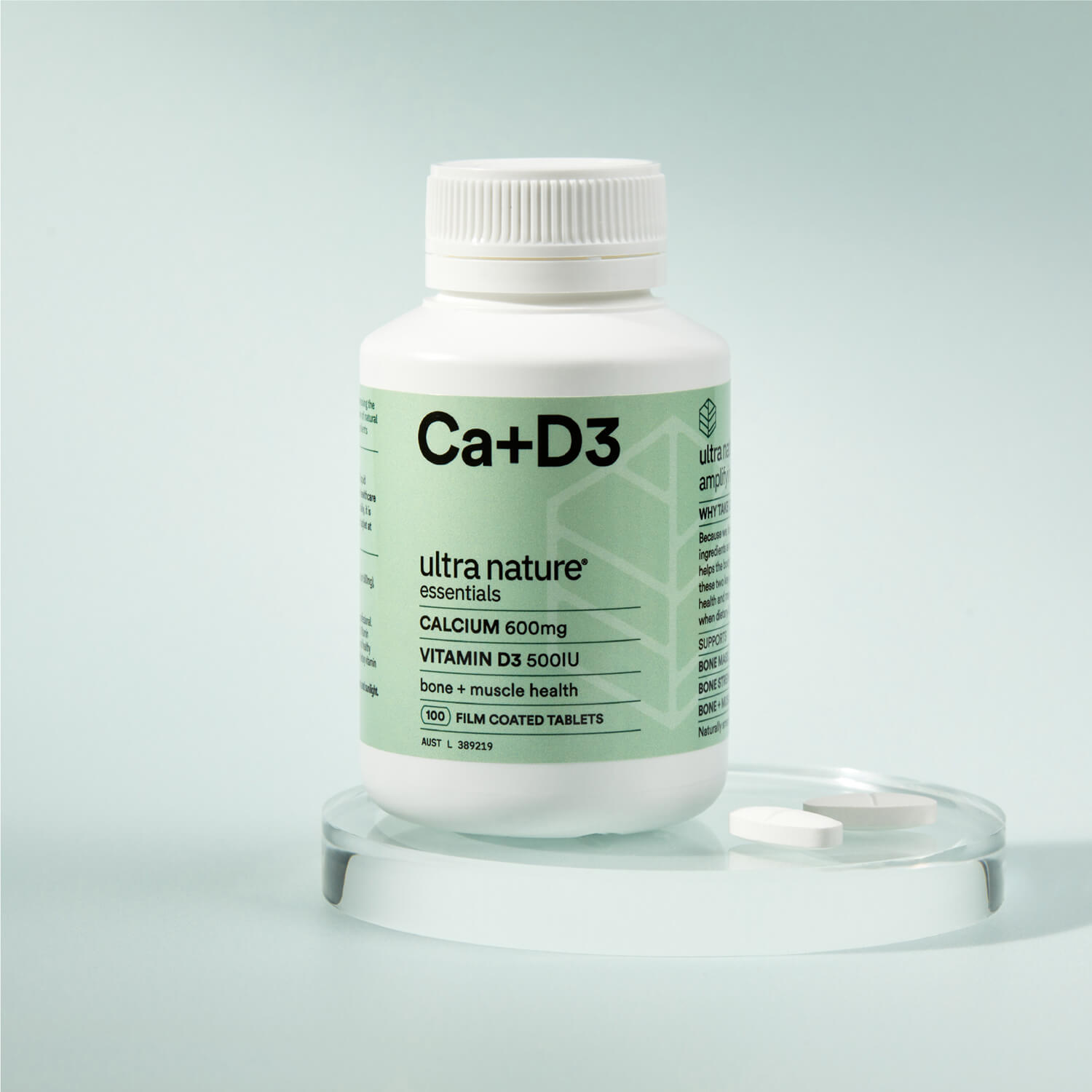CALCIUM VITAD3 TB 1000MG-400U 100