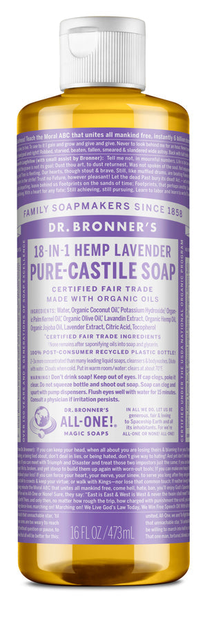 PURE CASTILE SOAP BR 2X4OZ LVN