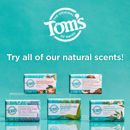 Toms Beauty Bar Fragrance -Free Sensitive 5oz