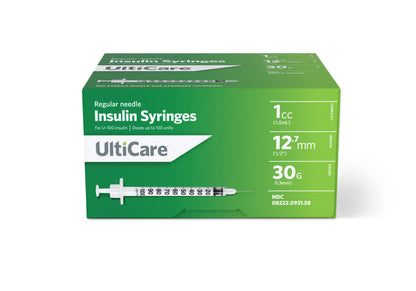 ULTICARE ULTIG INS SYG .3CC 31G 5/16 100