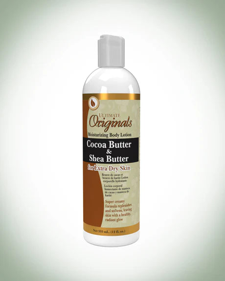 Ultimate Originals Body Lotion Cocoa Butter +Shea Butter 12oz