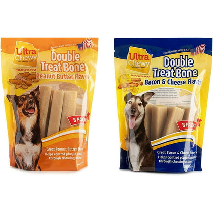 DOG TREAT YUMMIE BONES 4 PK