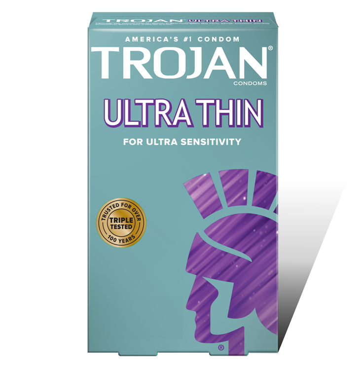 TROJAN ULTRA THIN SENSITIVTY CONDOM 36CT