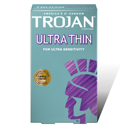 TROJAN ULTRA THIN SENSITIVTY CONDOM 36CT