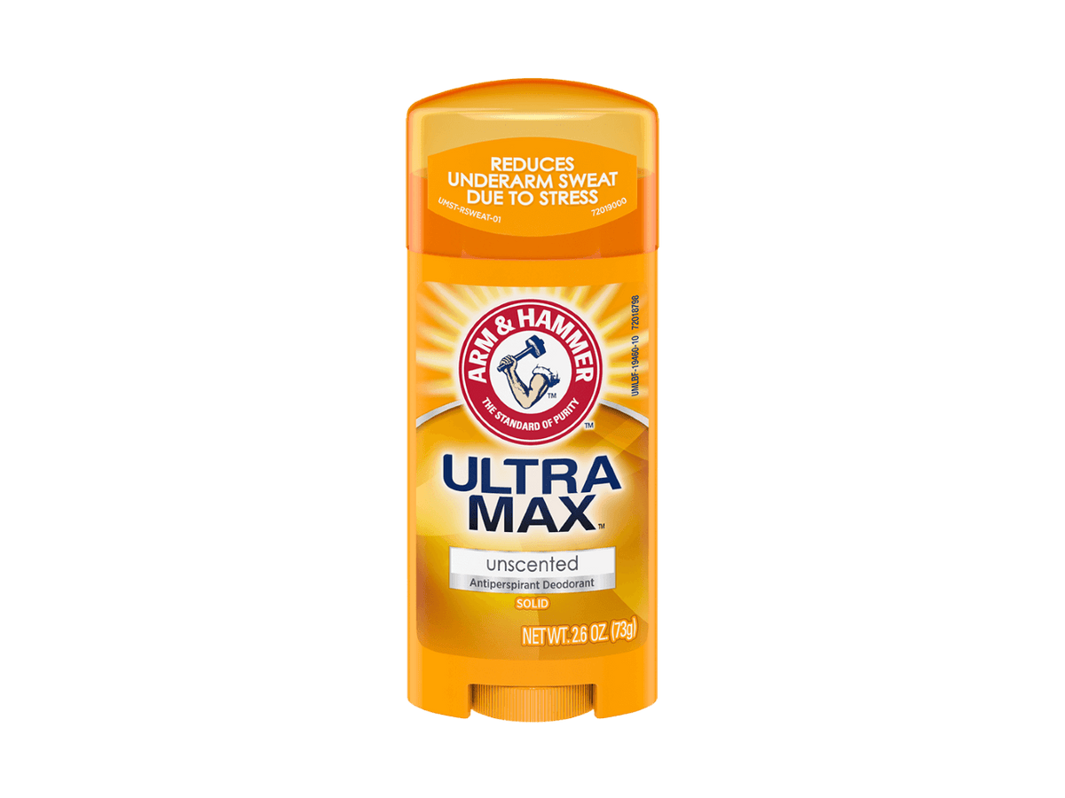 Arm & Hammer Deodorant 2.6oz Solid Ultra Max Unscented