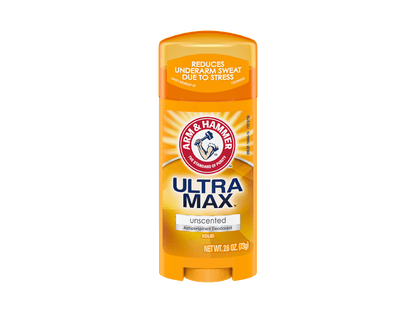 Arm & Hammer Deodorant 2.6oz Solid Ultra Max Unscented