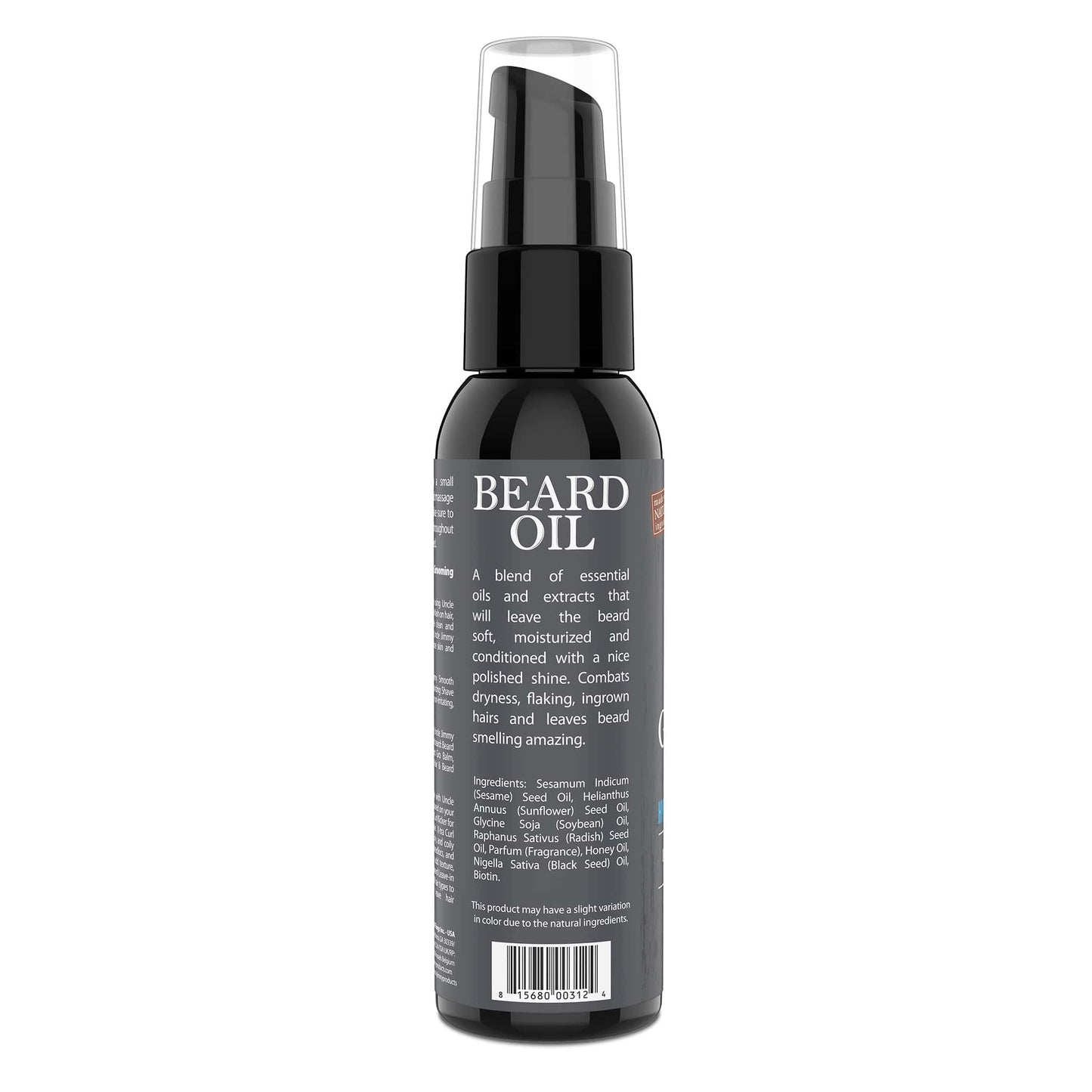 UNCLE JIMMY BEARD GROWTH OIL 2Z