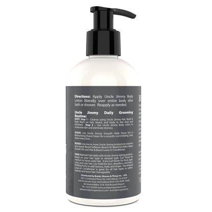 UNCLE JIMMY BODY LOTION     8OZ