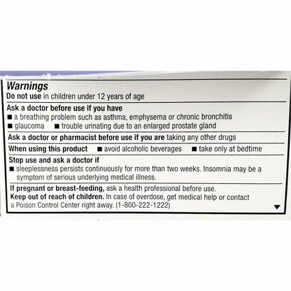 UNISOM TABLET 48CT