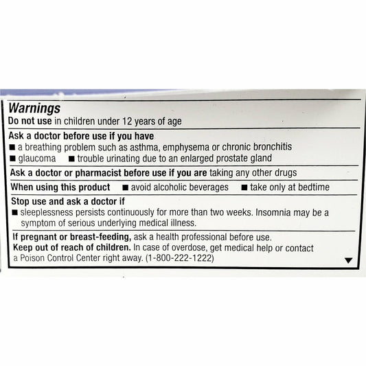 UNISOM PM TB 50-325MG 30 CPLT