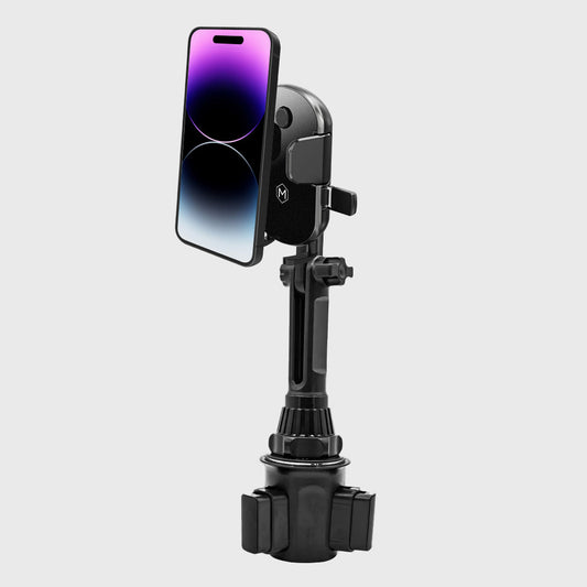 InvenTel Universal Cup Holder Phone Mount - Black