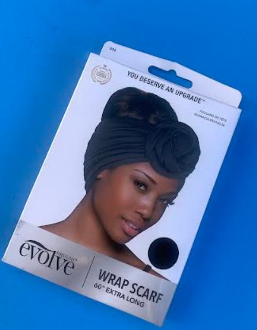 EVOLVE WRAP SCARF BLACK