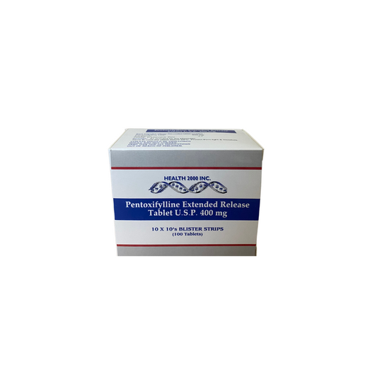 PENTOXIFYLLINE TB400MG 100ER CPLT