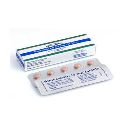 SIMVASTATIN TB 20MG 1000