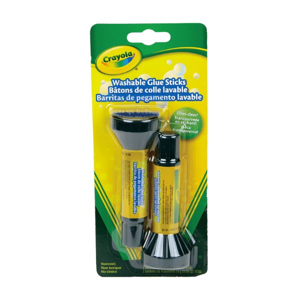 Crayola Washable Glue Sticks, 2 count