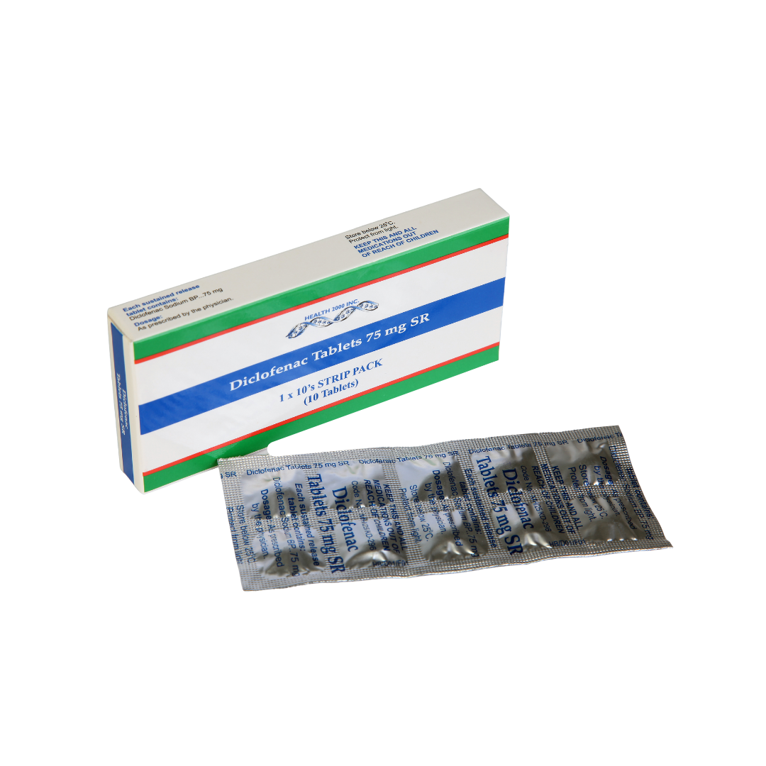 DICLOFENAC SODIUM TB 75MG 1000DR