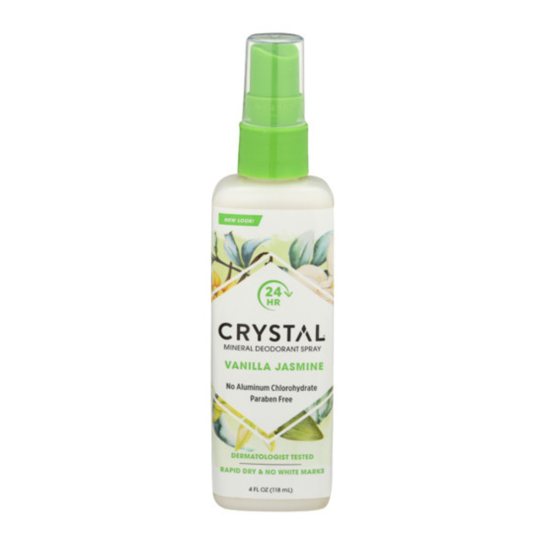 Crystal Deodorant Roll-On 2.25oz Vanilla Jasmine 24Hr
