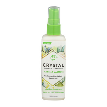 Crystal Deodorant Roll-On 2.25oz Vanilla Jasmine 24Hr