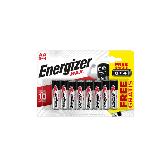ENERGIZER MAX ALK AA E91BP4 4PK