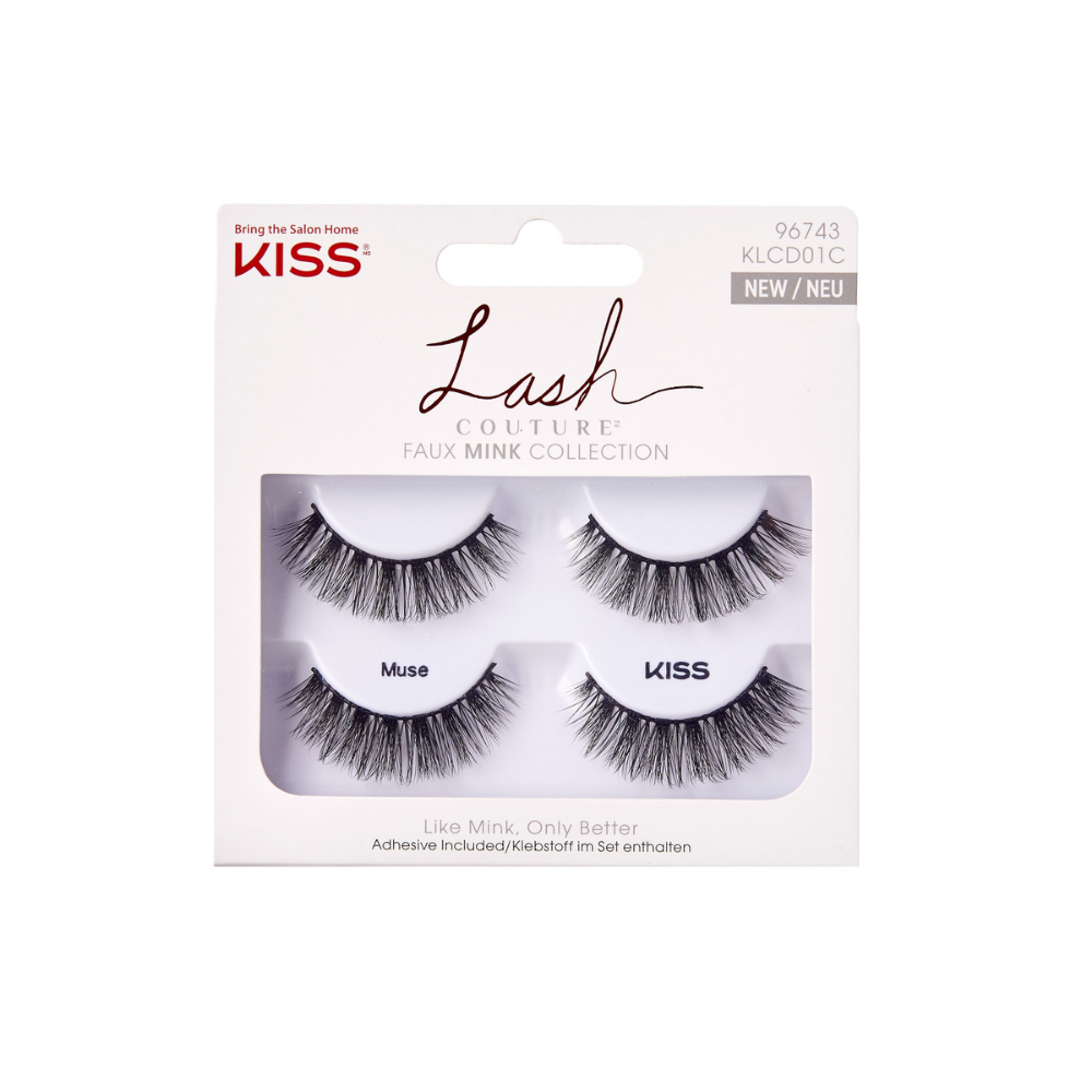 Kiss Lash Couture Faux Mink Muse Double Pack