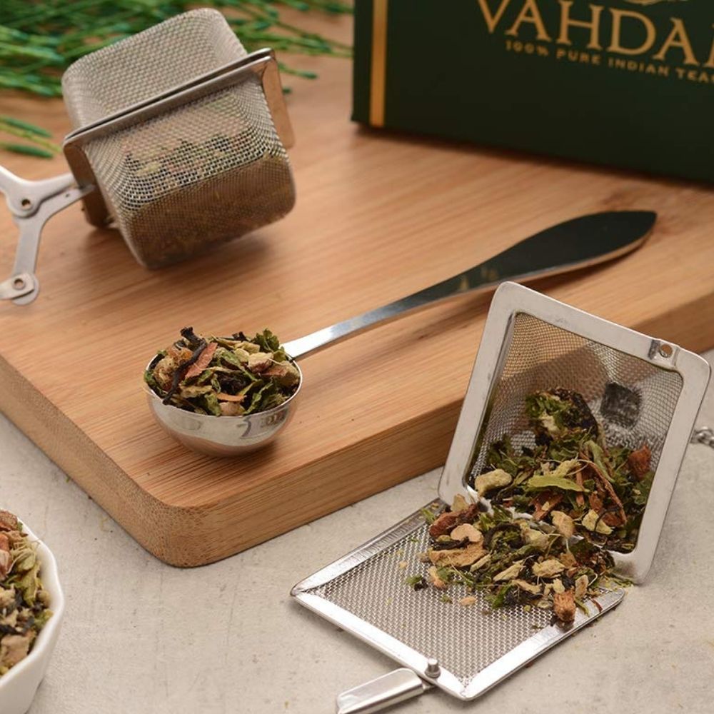 TEA INFUSER,SNAP SPOON