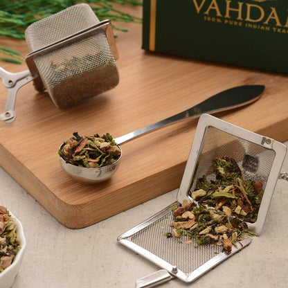 TEA INFUSER,SNAP SPOON