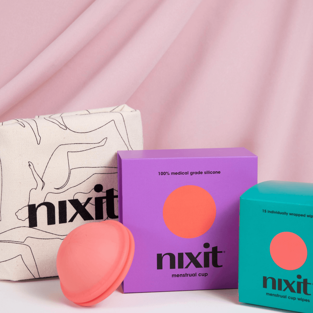NIXIT WASH,MENSTRL CUP,VAGINAL