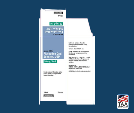FLUOXETINE SL 20MG/5ML 120ML