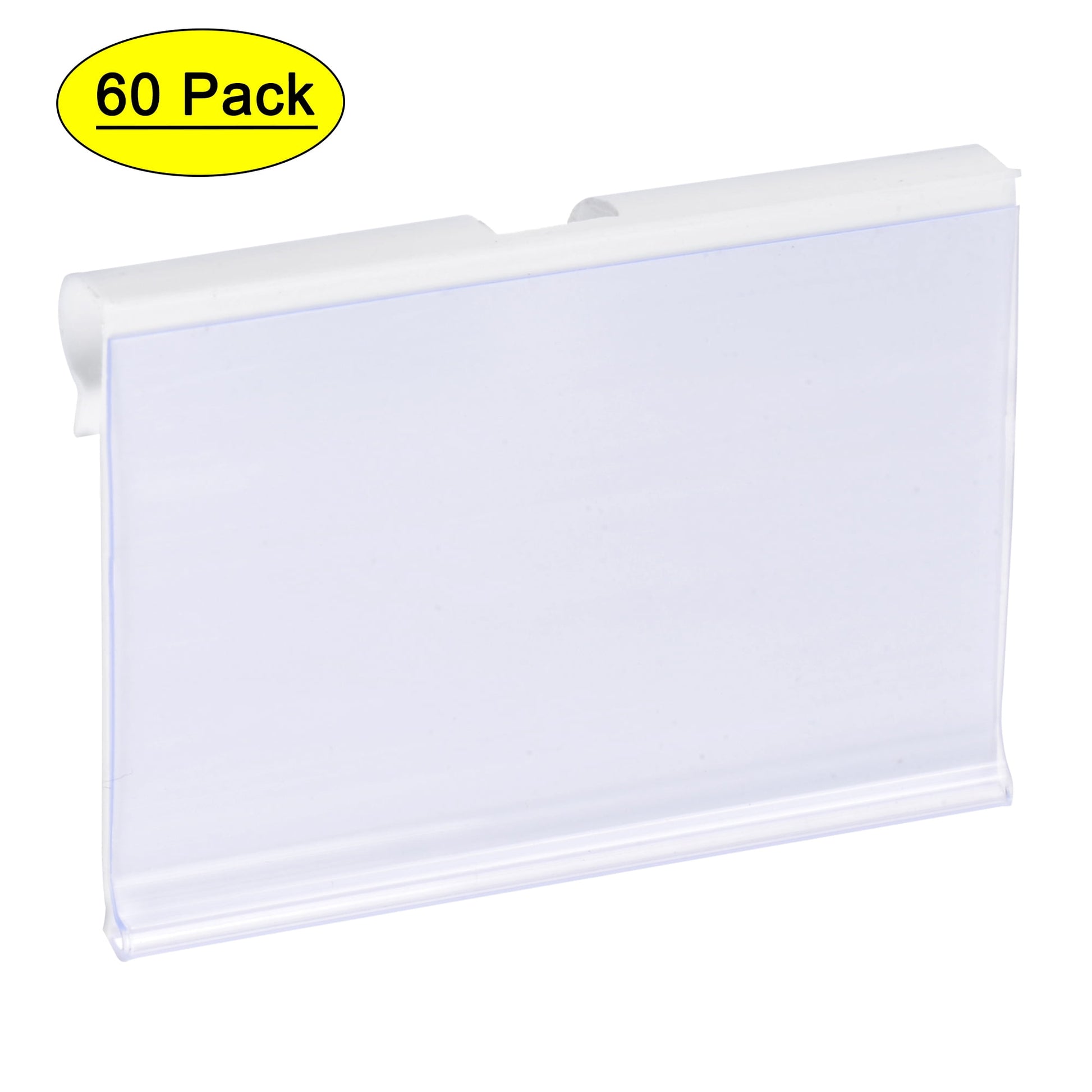 LABL HOLDR WIRE BASKT 14" CLEAR 40 CT DS