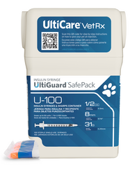 ULTICAR TB/SAF SYG 5/8" 25GX1ML 100CT