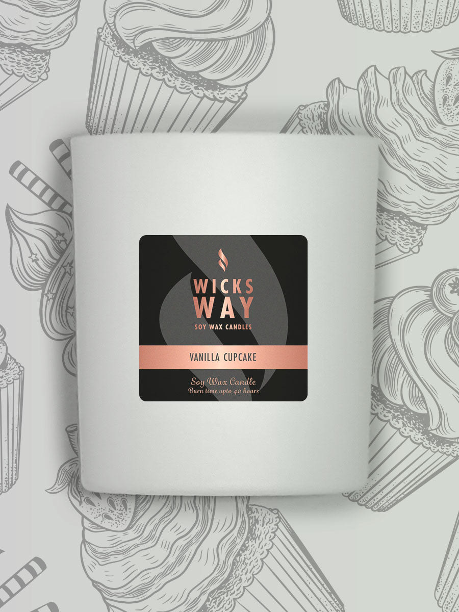 Village Candle Medium Bowl Candle - Vanilla Cupcake