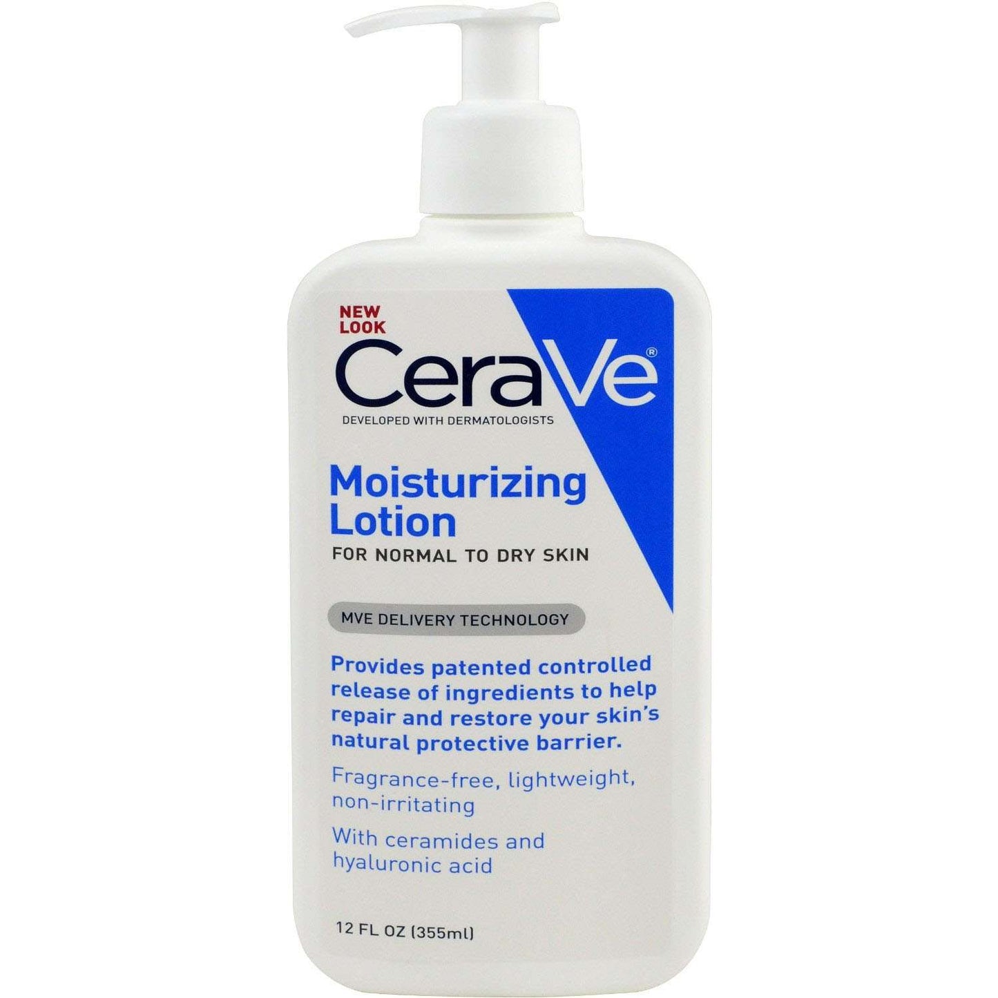 CeraVe Daily Moisturizing Lotion for Normal to Dry Skin, 12 oz