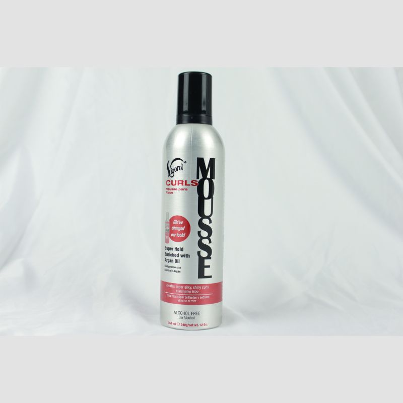 Vigorol Mousse Curl Super Hold 12oz