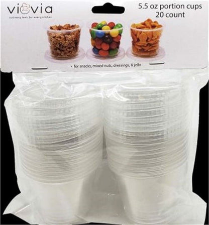 VIOVIA 5.5 OZ PORTION CUPS 20