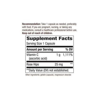 VIT-C 1000+RSHP&BIOFL TAB 60CT