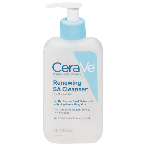 Cerave Renewing Sa Cleanser Normal Skin 8oz Pump