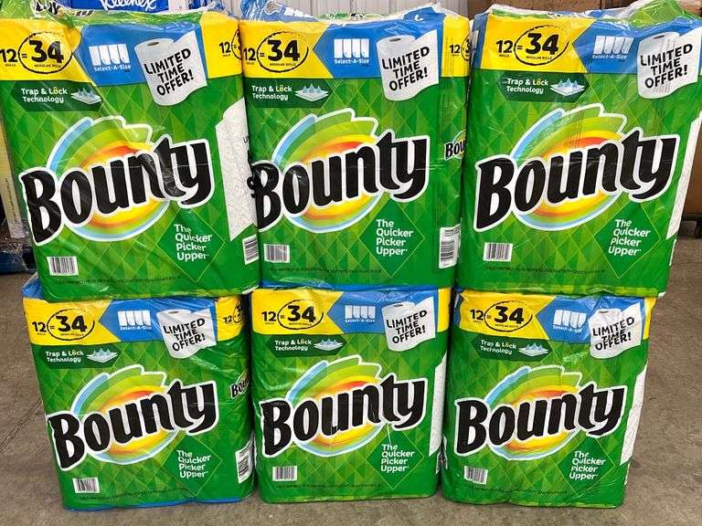 BOUNTY PAPER TOWELS 6X2 SAS
