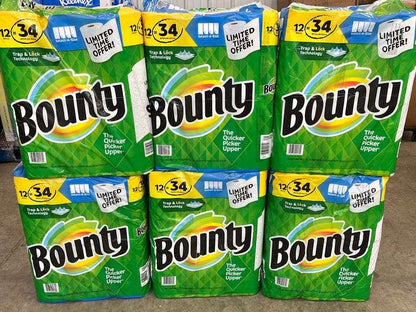 BOUNTY PAPER TOWELS 6X2 SAS
