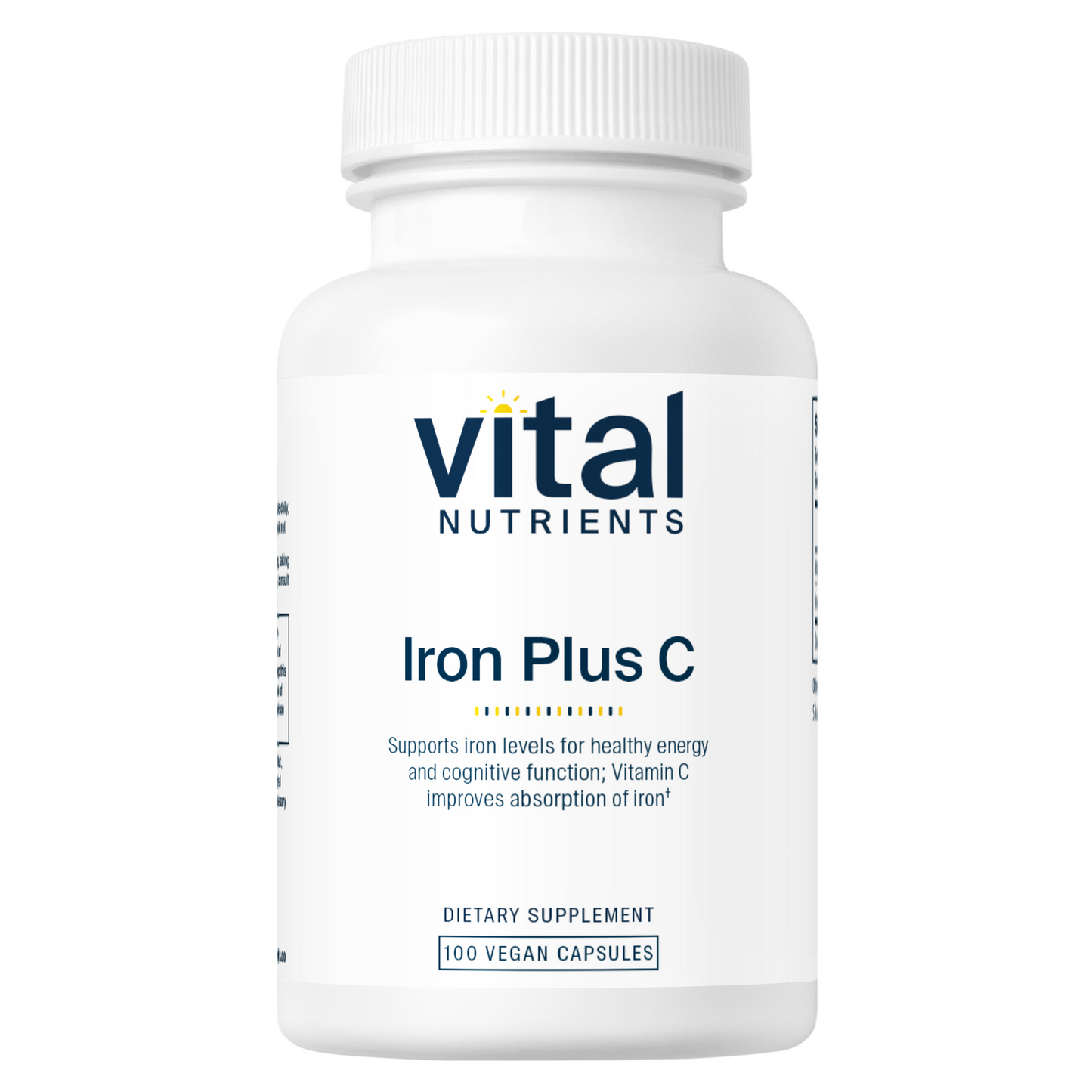 IRON-VITAMIN C 100-250 MG TAB 100