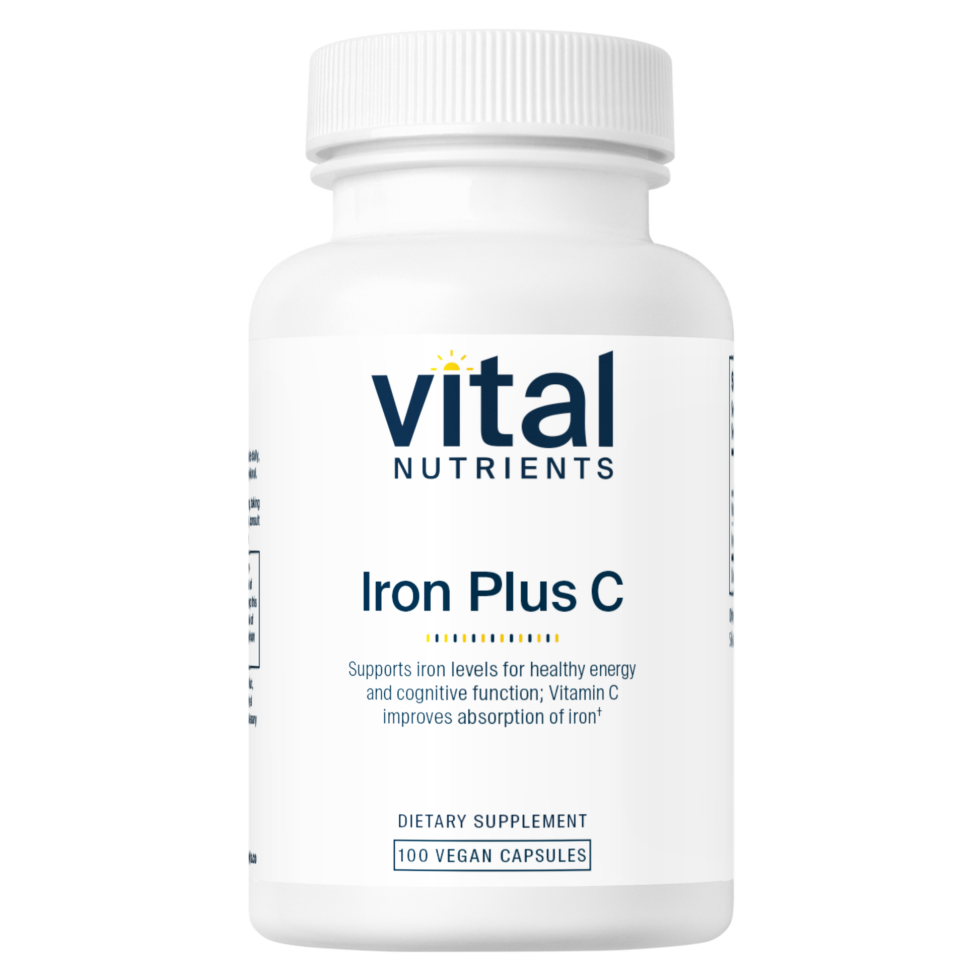 IRON-VITAMIN C 100-250 MG TAB 100