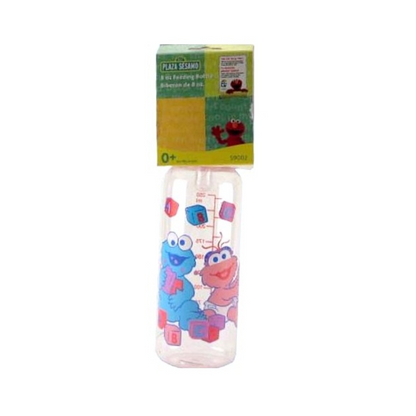 Sesame Street 8 Oz Baby Bottle (Cookie Monster and Zoey)