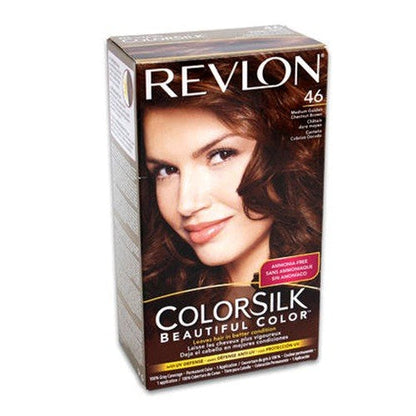 REVLON COLORSILK 46 GLD CHST BRN H/C 1CT