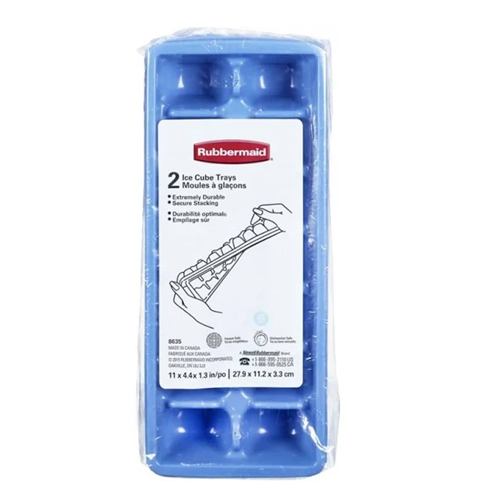 Rubbermaid Ice Cube Tray, Plastic, 1.0 CT