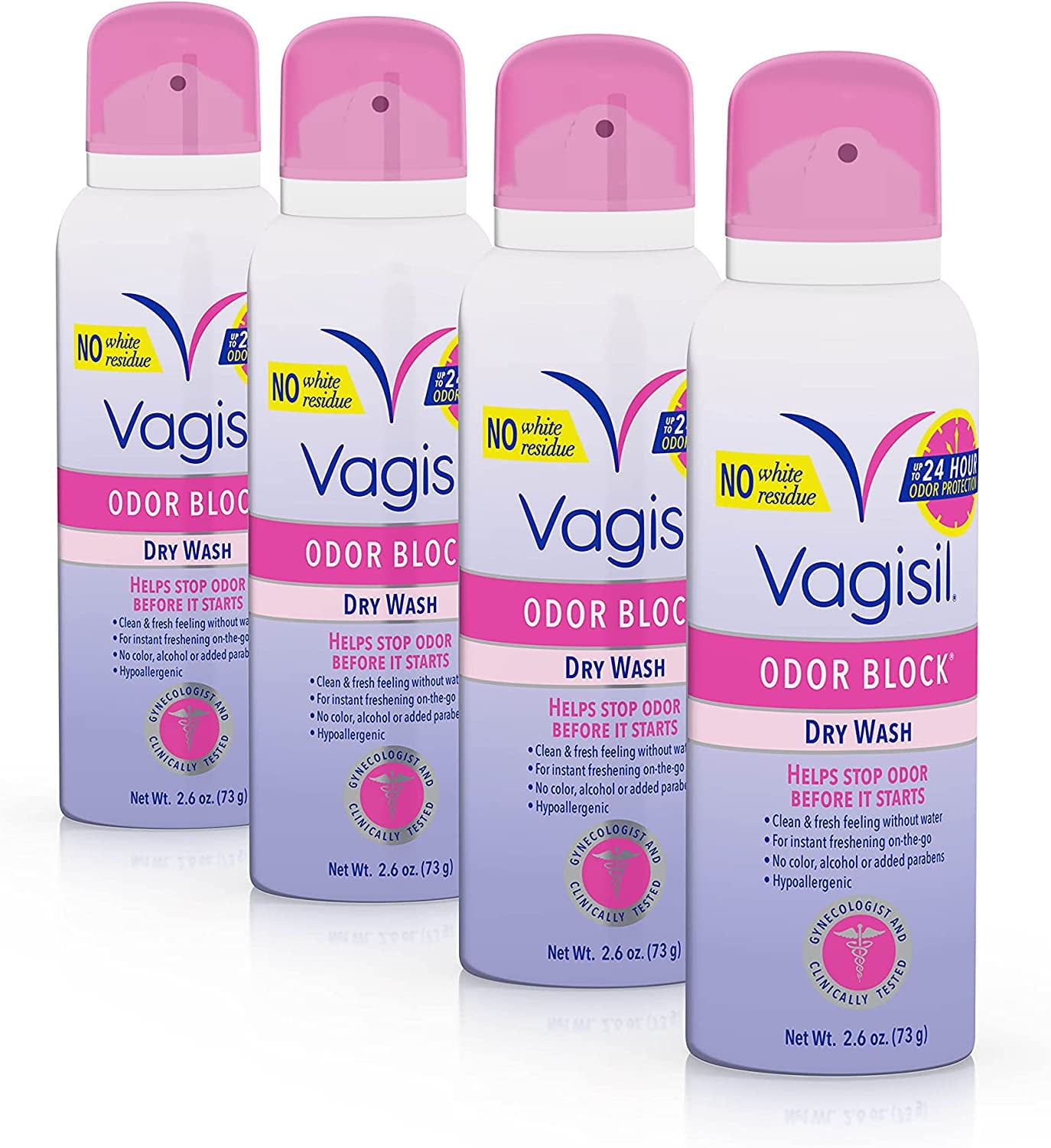 VAGISIL DRY WASH ODOR BLOCK SPRAY 2.6OZ
