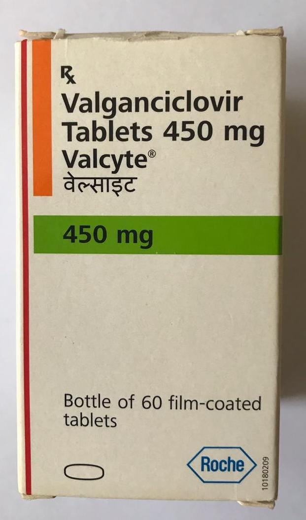 VALCYTE TB 450MG 60