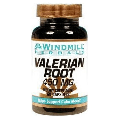 VALERIAN ROOT CP 450MG 60 SF PF