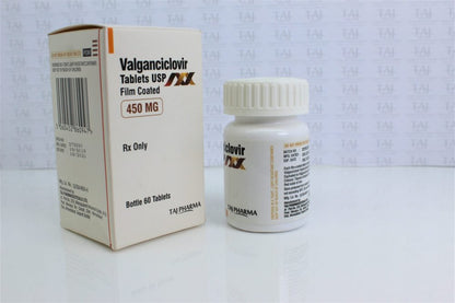 VALGANCICLOVIR TB 450MG 60 CPLT