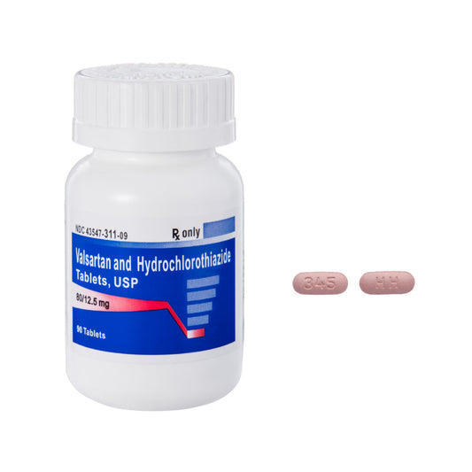 VALSARTAN/HCTZ TB 160-25MG 90