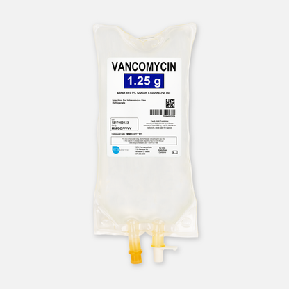 VANCOMYCIN PT 25MG/ML 150ML W/DIL